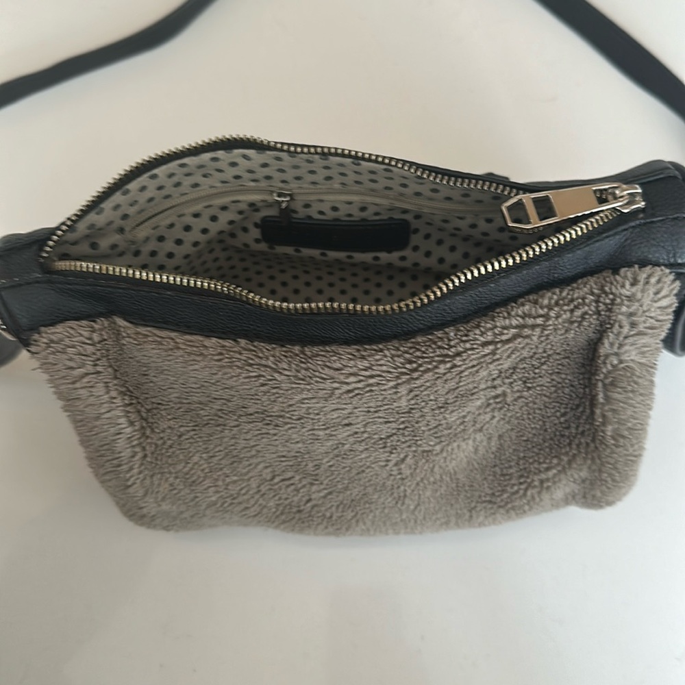 Hand warmer crossbody purse